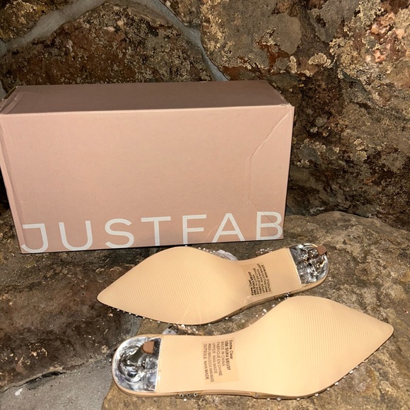 BRAND NEW NEVER WORN!!!Emma Clear Embellished Pump. Perfect wedding/ event shoes - Picture 3 of 15